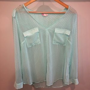 Candies sheer blouse